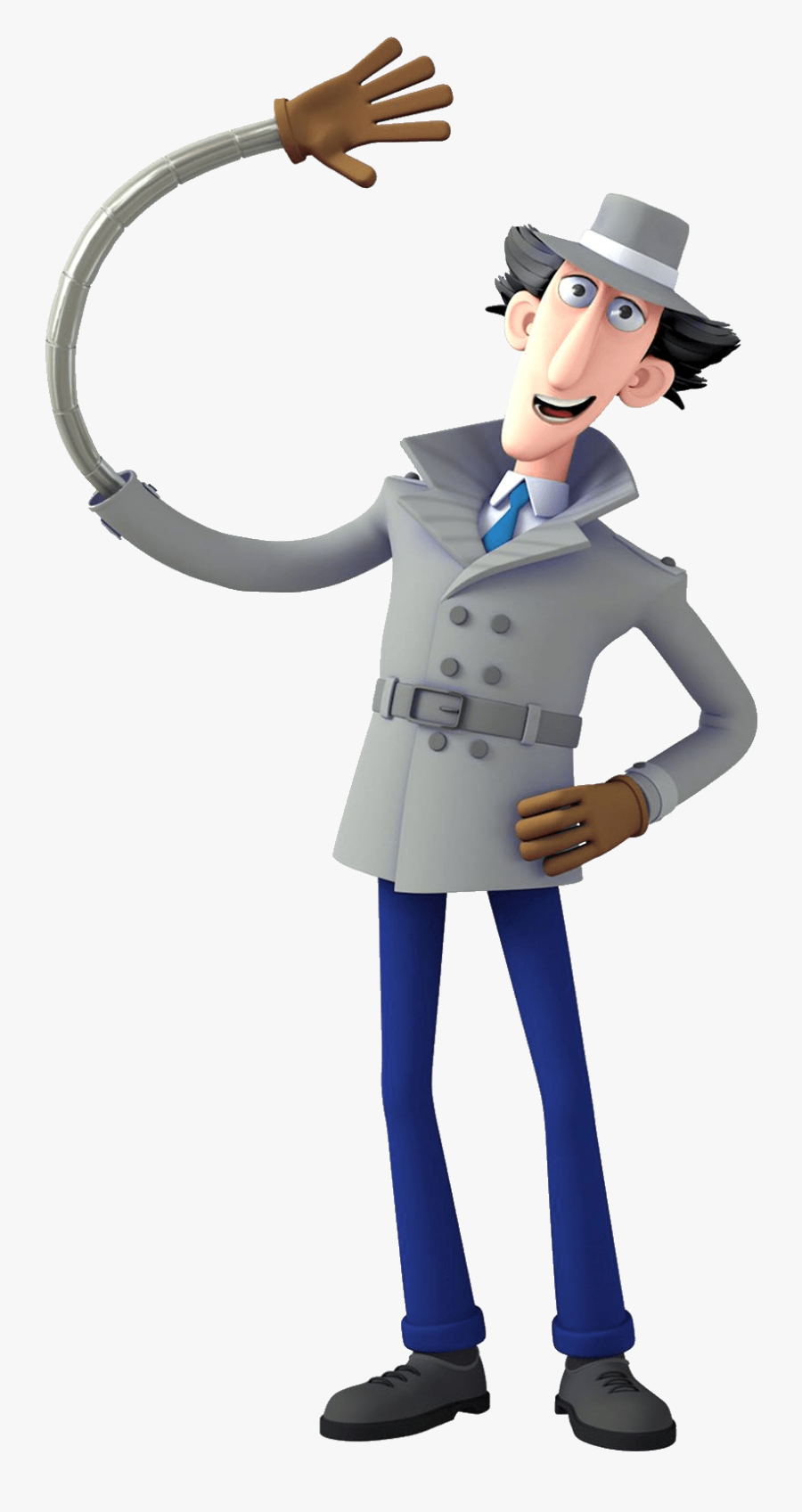 Inspector Gadget Long Arm - Professor Gadget, Transparent Clipart