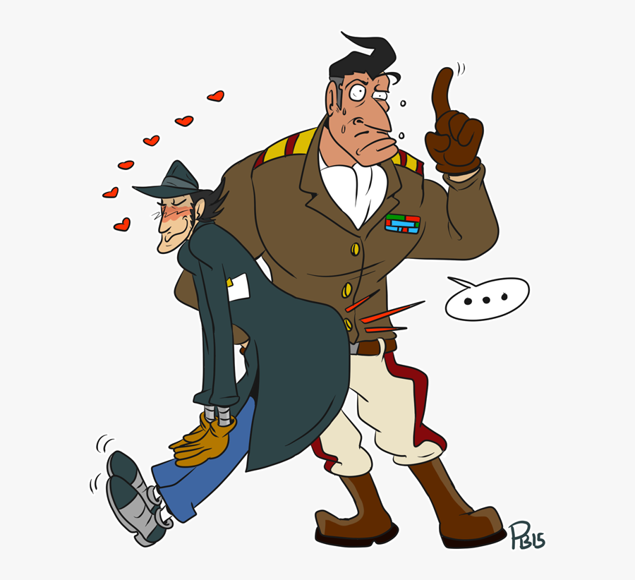 A Loaded Weapon - Cartoon Gay Inspector Gadget, free clipart download, png,...