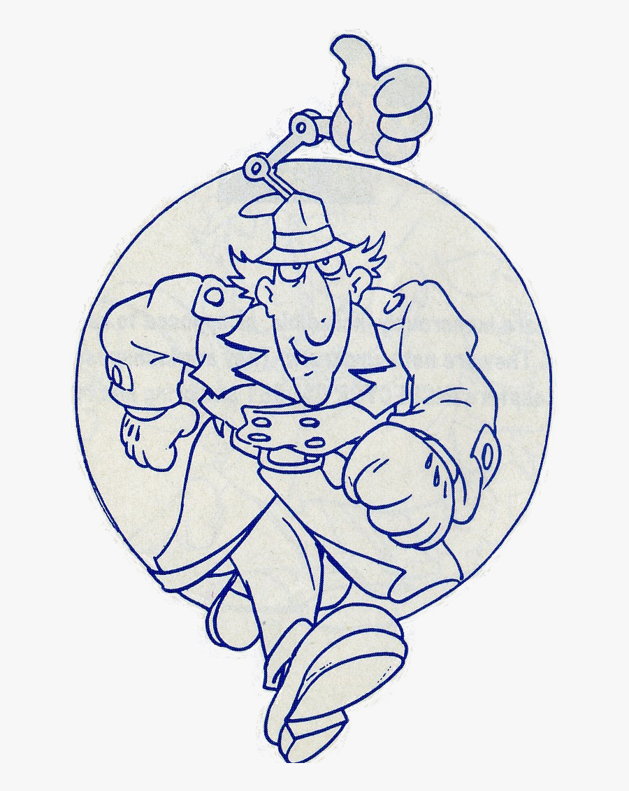 Inspector Gadget Review Super Nintendo - Line Art, Transparent Clipart