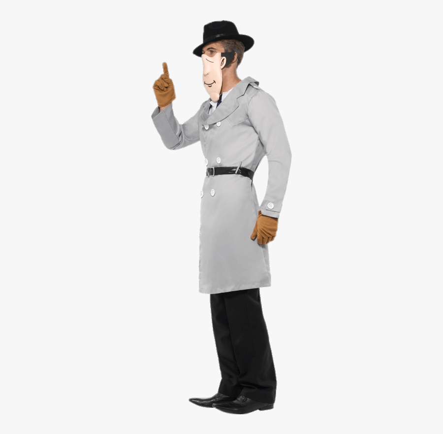 Inspector Gadget Costume, Transparent Clipart