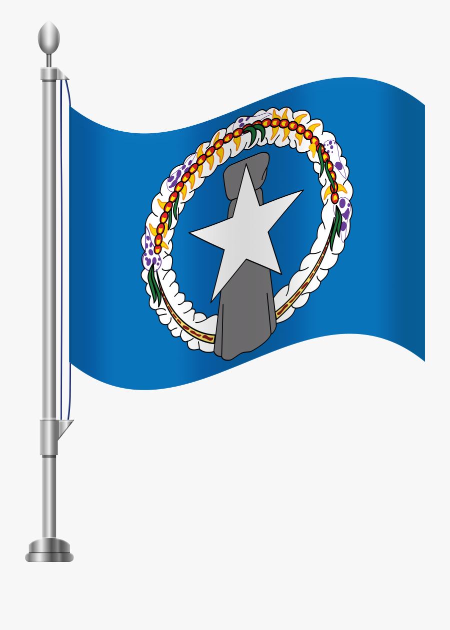 Transparent Haiti Clipart - Northern Marianas Island Flag, Transparent Clipart
