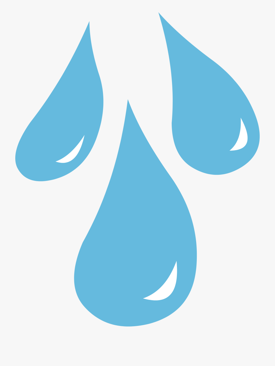 Drop Water Clip Art - Water Drops Vector Png, Transparent Clipart