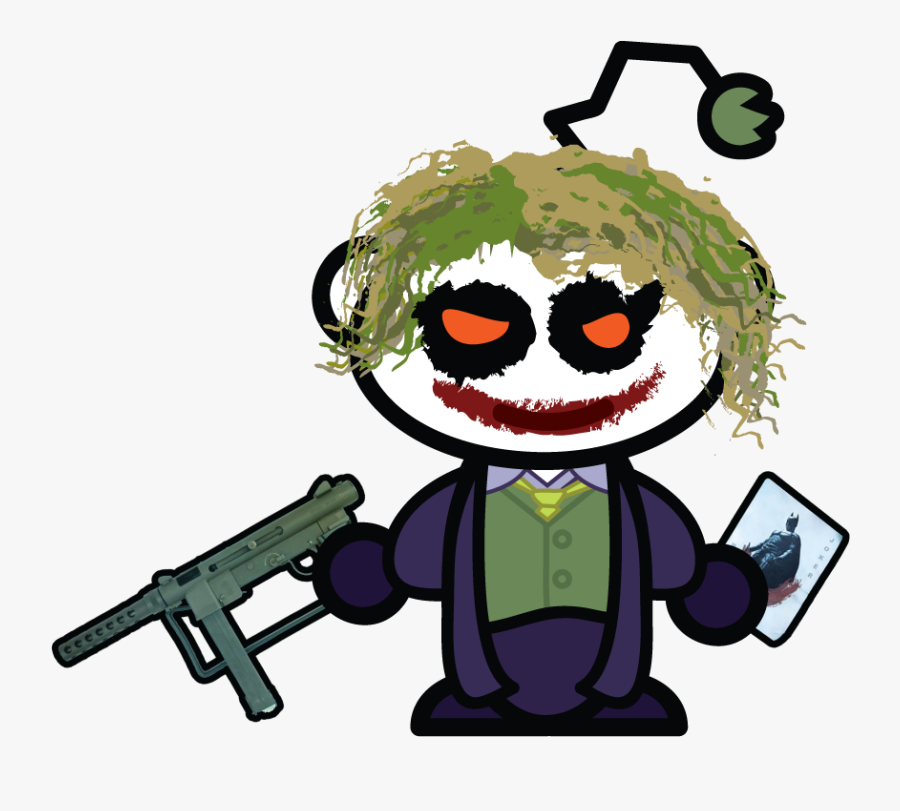 Whats Your Thought On This Dark Knight Joker Snoo - Joker, Transparent Clipart