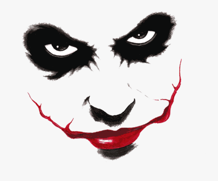 Drawing Tattoo Joker, Transparent Clipart