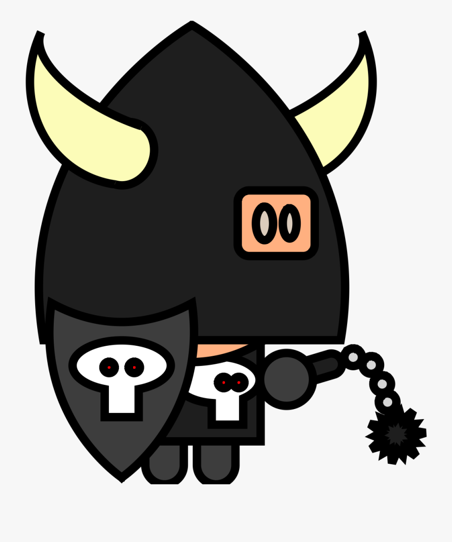 Mini Bodkin Dark Knight - Cartoon, Transparent Clipart