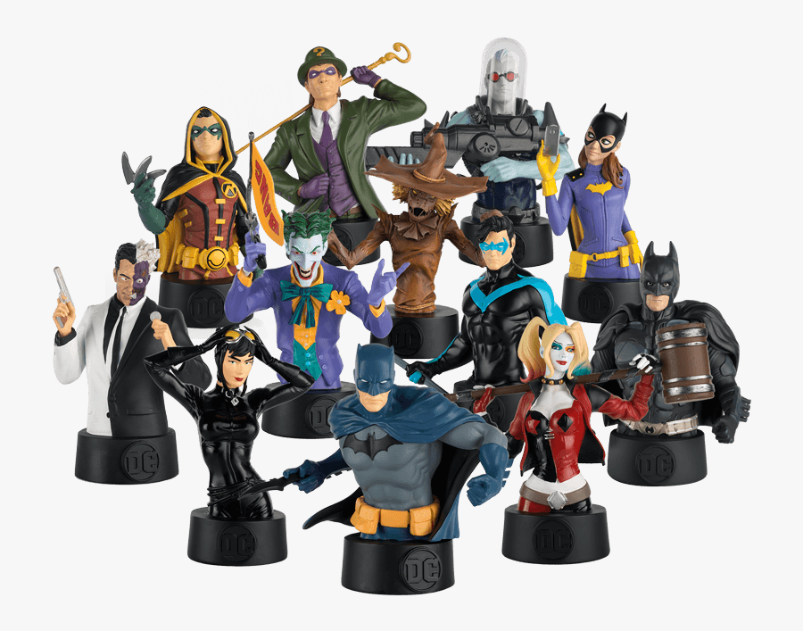 Batman Universe Collector's Busts, Transparent Clipart