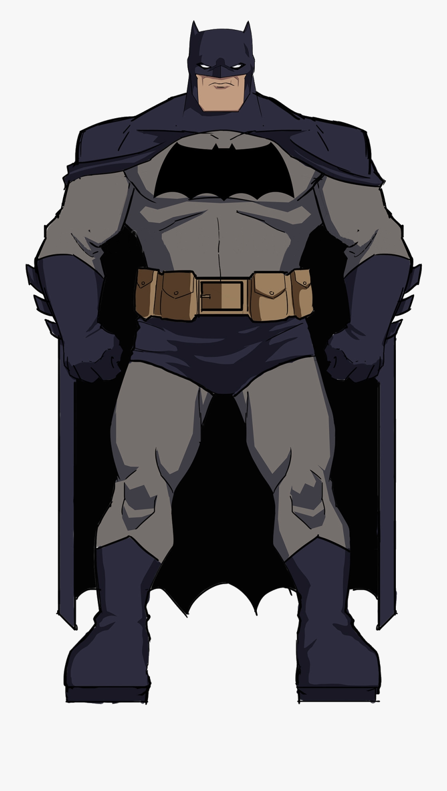 Batman - Batman The Dark Knight Returns Batman, Transparent Clipart