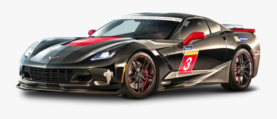Black Chevrolet Corvette Stingray Car Png Image - Chevrolet Corvette Z06 2013 Race, Transparent Clipart