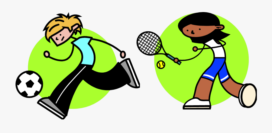 El Ingles El Recreo La Educacion Fisica - Football, Transparent Clipart