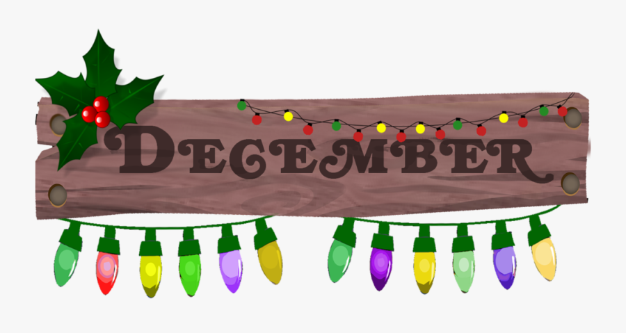 Transparent December Clip Art, Transparent Clipart