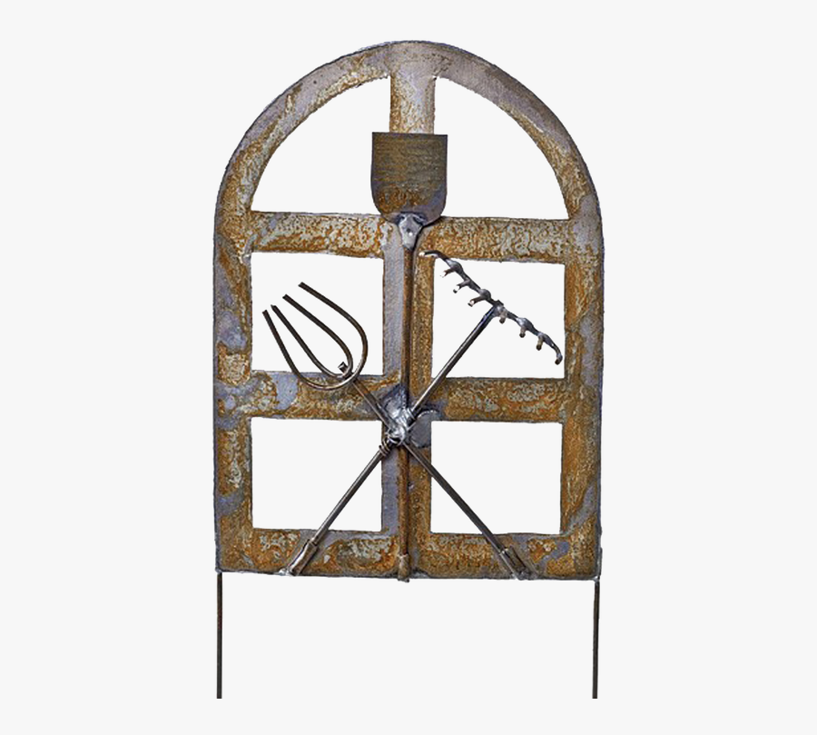 Mini Rustic Brown French Style Farm Gate - Gate, Transparent Clipart