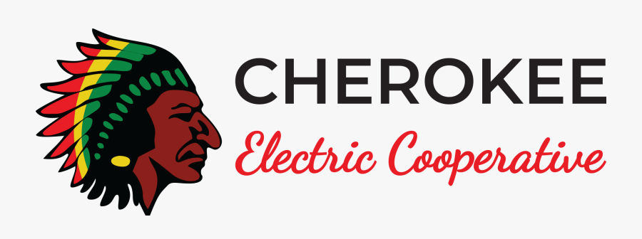 Cherokee Electric Cooperative Logo, Transparent Clipart