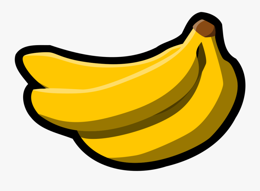 Banana Fruit Clip Art, Transparent Clipart
