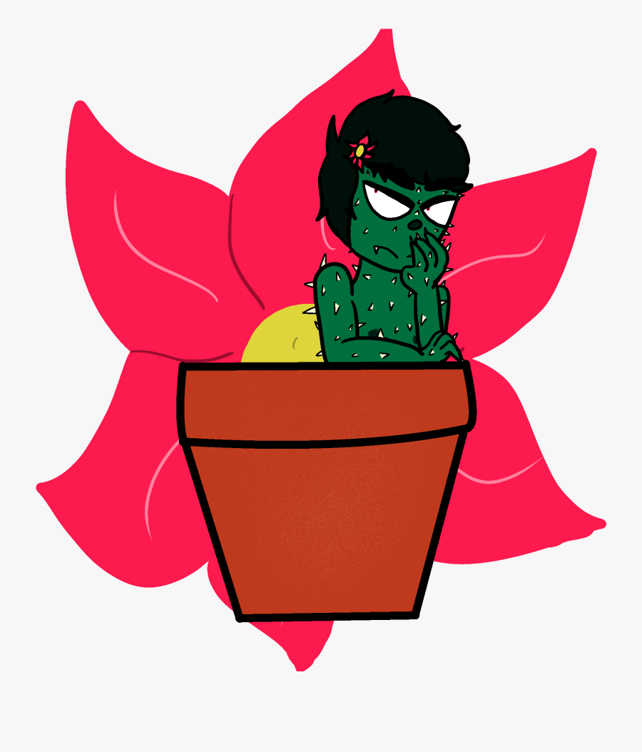 Cactus Boi - Cartoon, Transparent Clipart