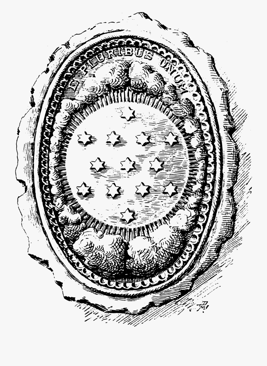 Continental Congress President's Seal, Transparent Clipart