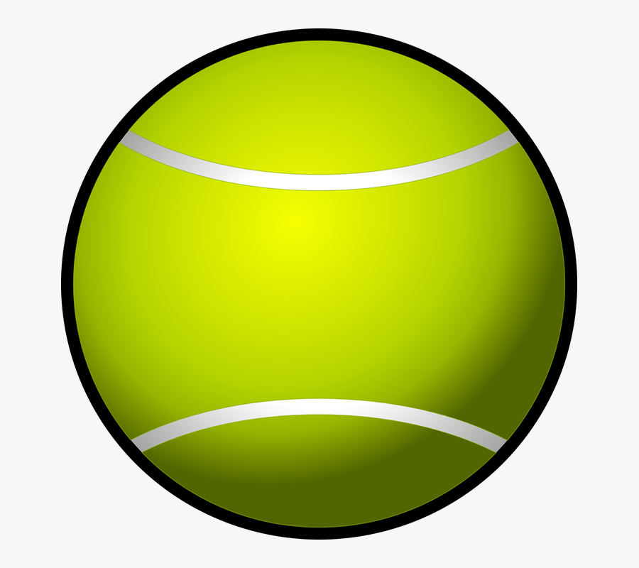 Tennis Ball Clipart, Transparent Clipart