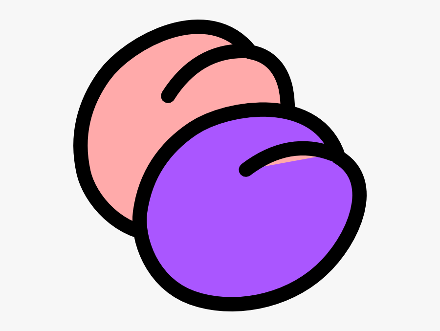 Clip Art At Clker - Plum Animation Png, Transparent Clipart