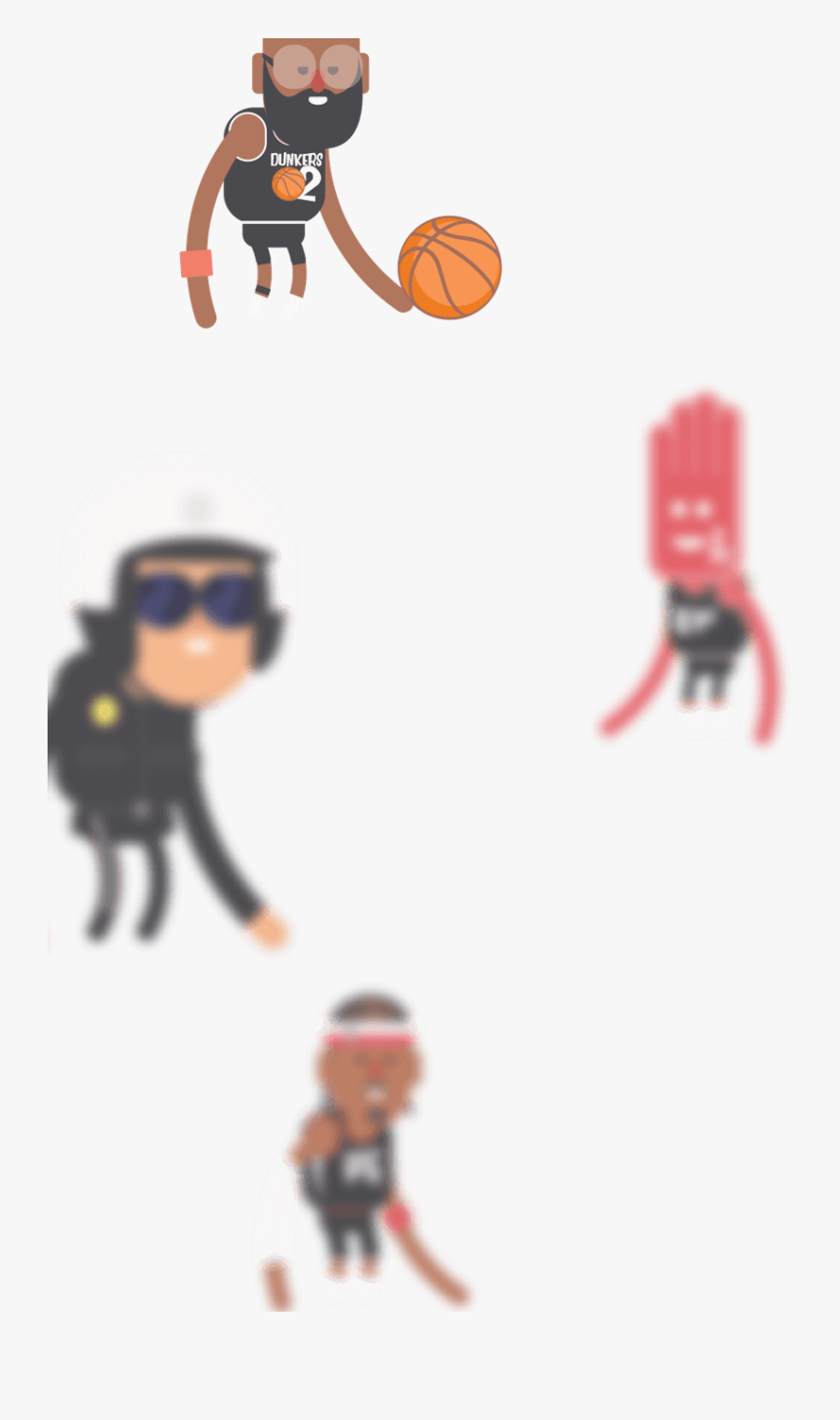 Basketball Going Into Hoop Clipart, Transparent Clipart