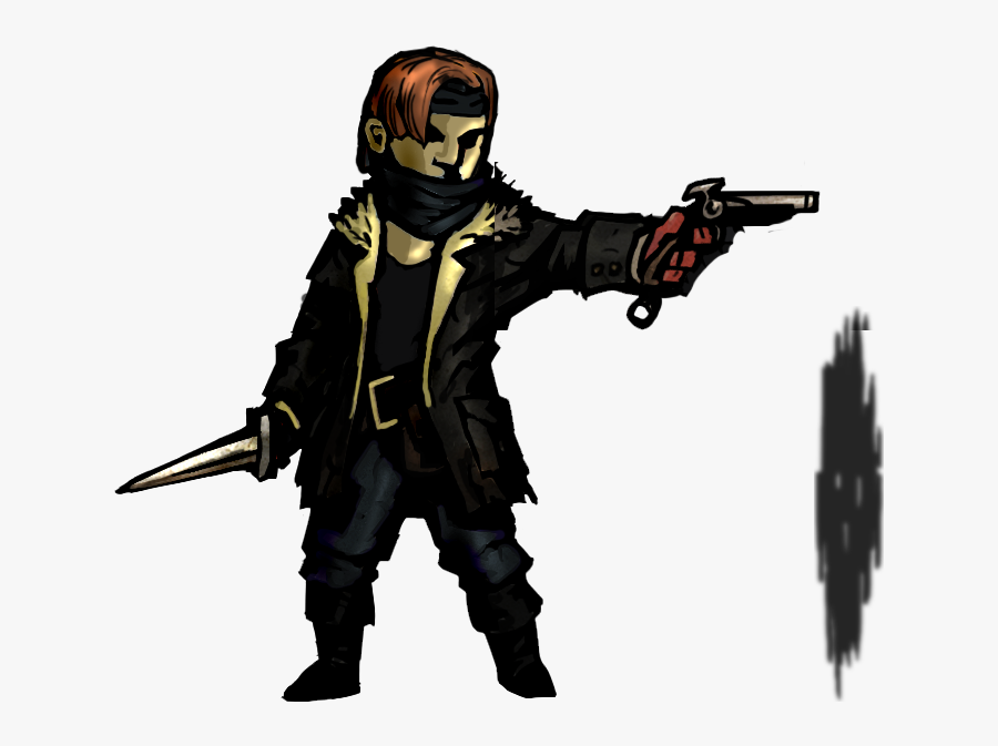 Plague Doctor Sprite Attack Grenade - Highwayman Gun Darkest Dungeon, Transparent Clipart