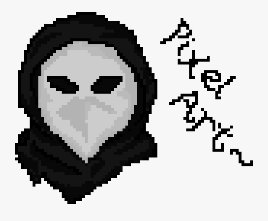 Plague Doctor Pixel Art , Png Download - Emoticon, Transparent Clipart