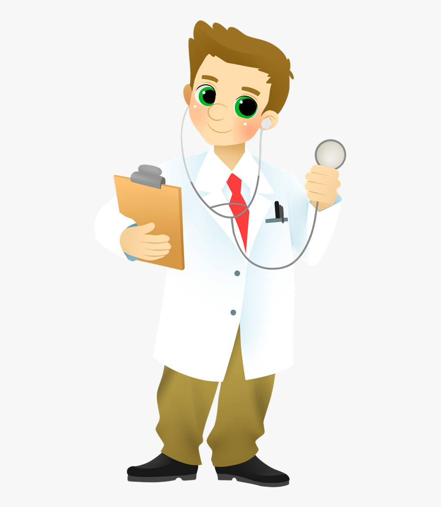 Medical Doctor Clipart - Cartoon Transparent Doctor Png, Transparent Clipart
