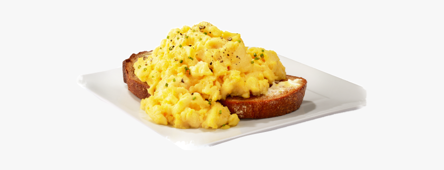 Fluffy Scrambled Eggs, Transparent Clipart