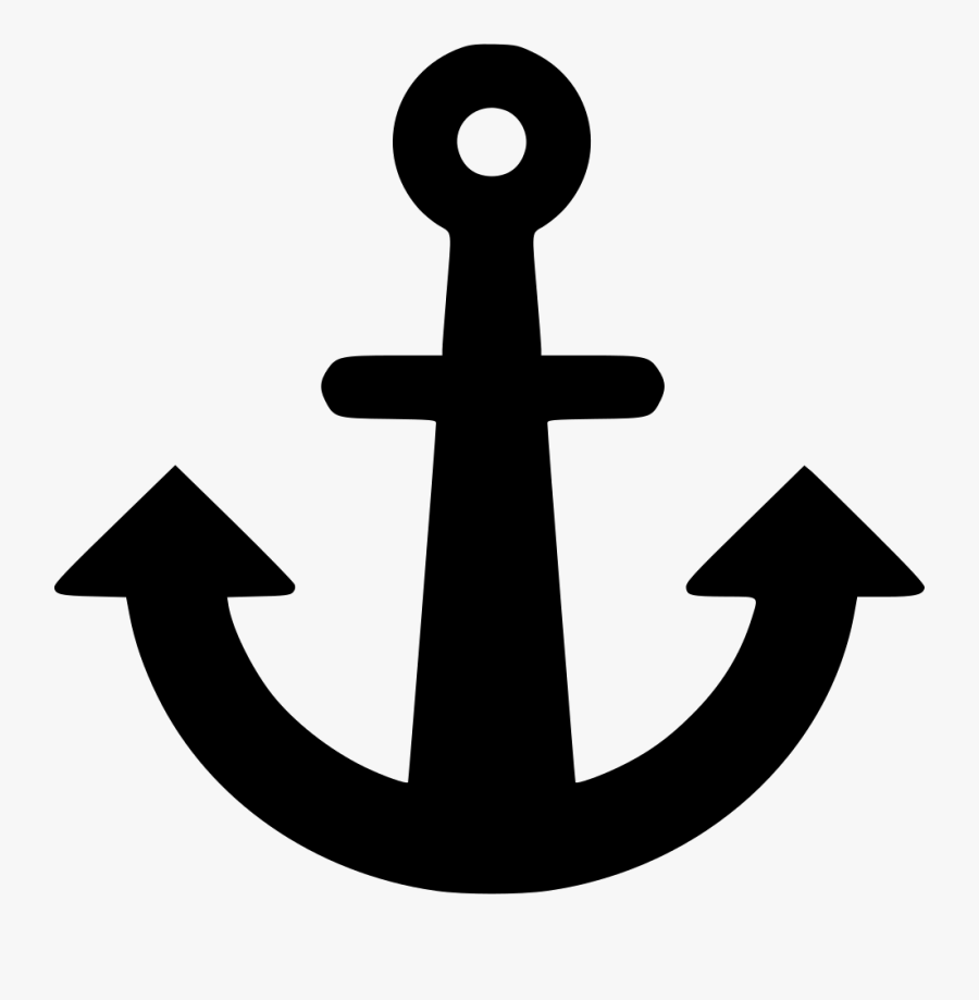 Anchor Flat Icon, Transparent Clipart