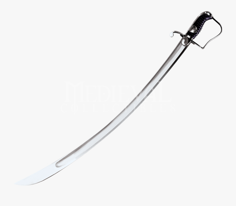 Transparent Sword Vector Png - Larp Cavalry Saber, Transparent Clipart
