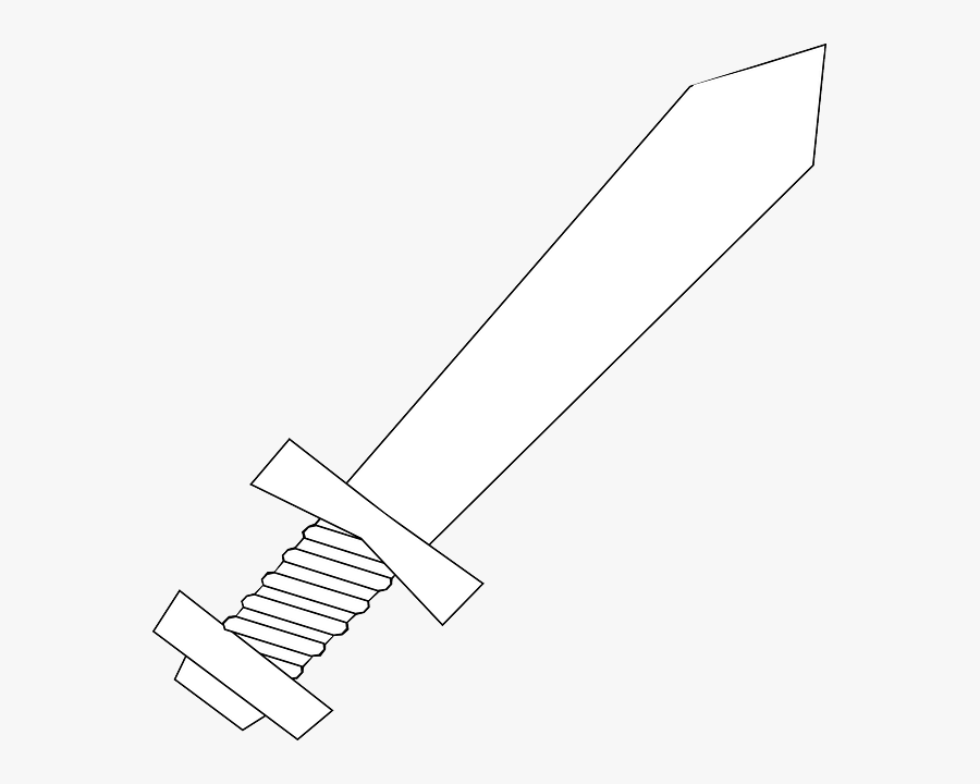 Sword Clipart Png White, Transparent Clipart