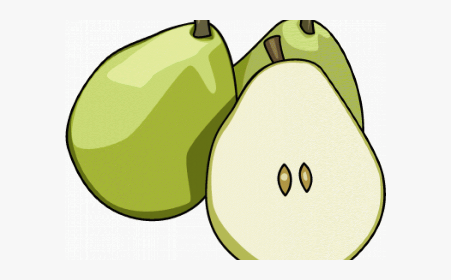 Pear Clipart Fruit Seed - Pears Clipart, Transparent Clipart