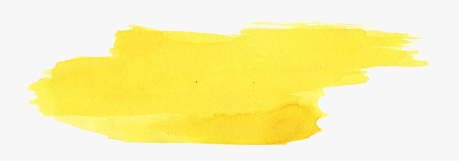 Free Download Yellow Brush Stroke Png - Yellow Brush Stroke Png, Transparent Clipart