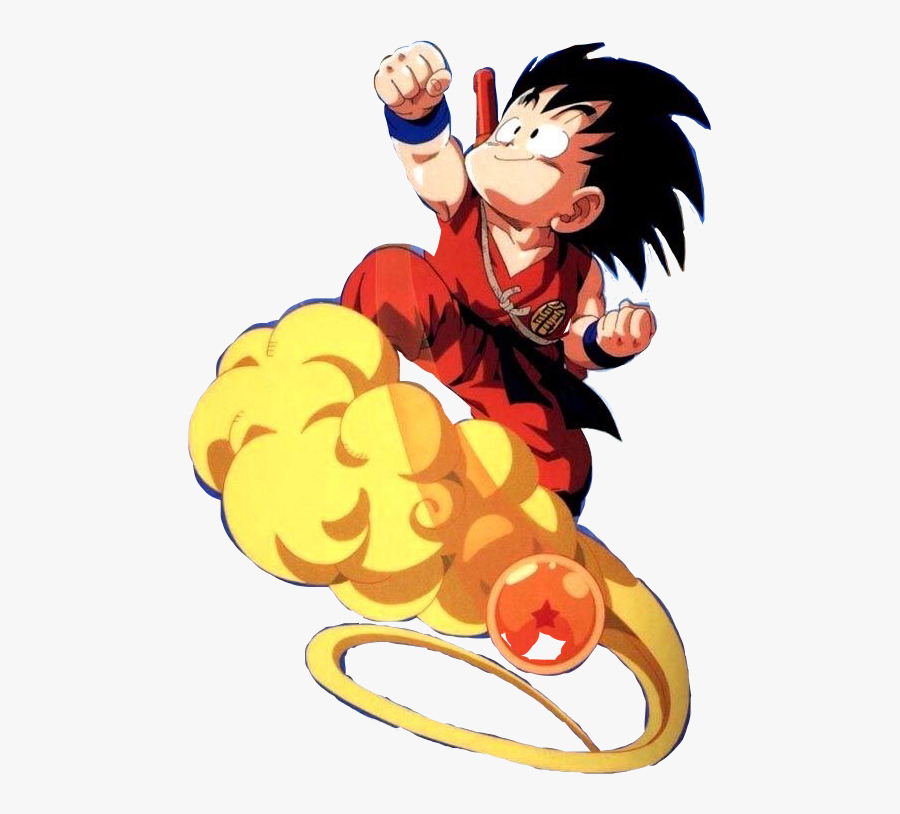 #dragonball #goku #nubes #nubevoladora #esferadeldragón - Dragon Ball 1986 Art, Transparent Clipart