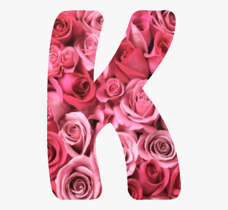 Pink,plant,flower - K Alphabet Flowers Png, Transparent Clipart