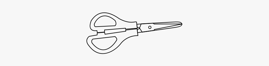 Scissors For Coloring - Drawing, Transparent Clipart