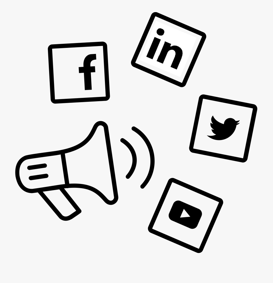 Connect With Tug - Social Media Marketing Icon Png, Transparent Clipart