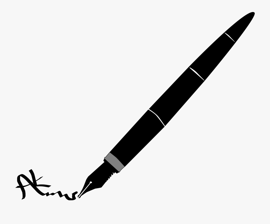 Ballpoint Pen Clipart Free Clipart Image - Fountain Pen Clipart, Transparent Clipart