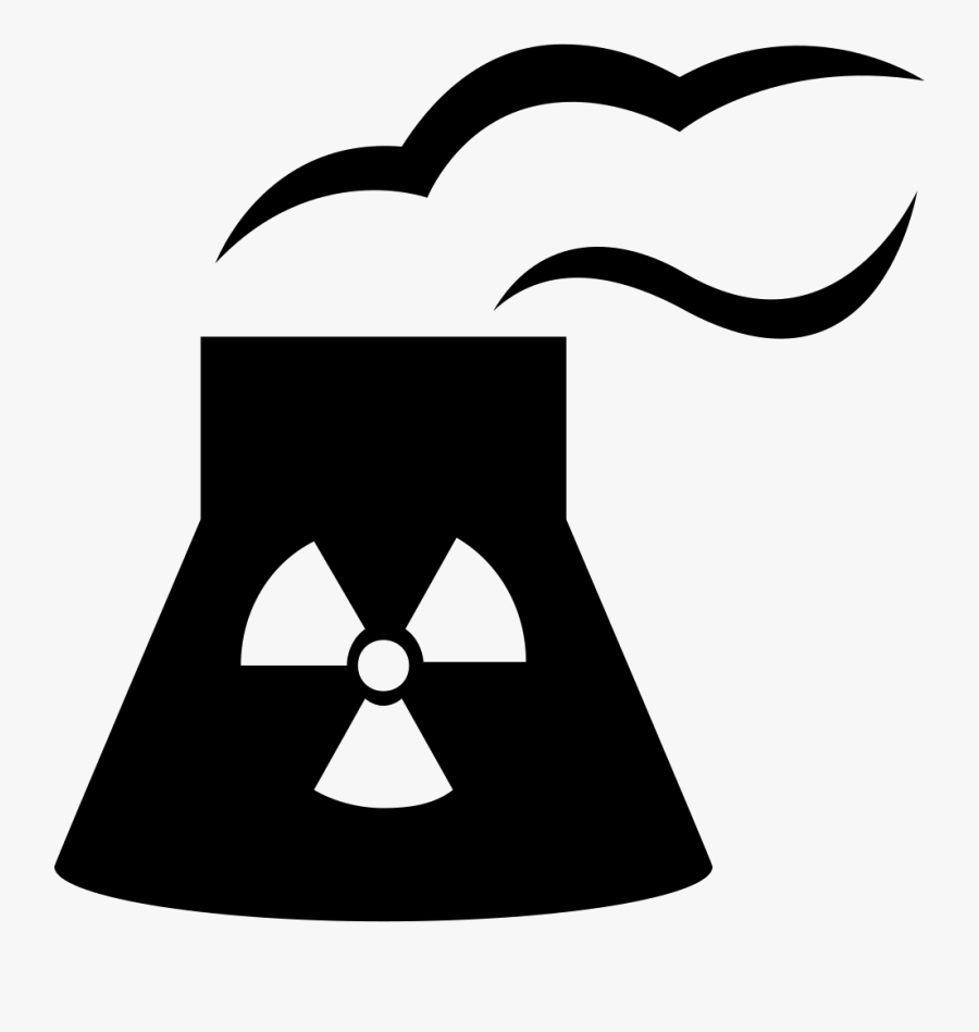 Industry Clipart Power Station - Nuclear Power Plant Icon, Transparent Clipart