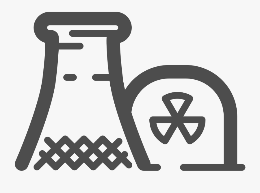 Nuclear Power Plant Clip Art, Transparent Clipart