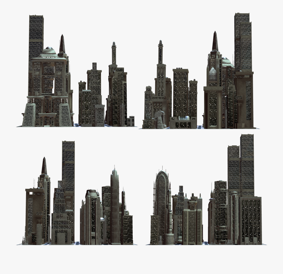New York Skyline Clipart Black And White, Transparent Clipart