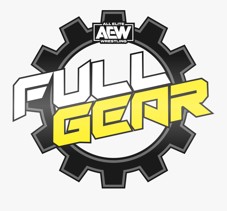 Aew Full Gear Logo, Transparent Clipart