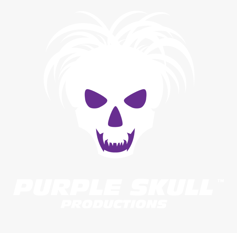 Purple Skull Productions - Illustration, Transparent Clipart