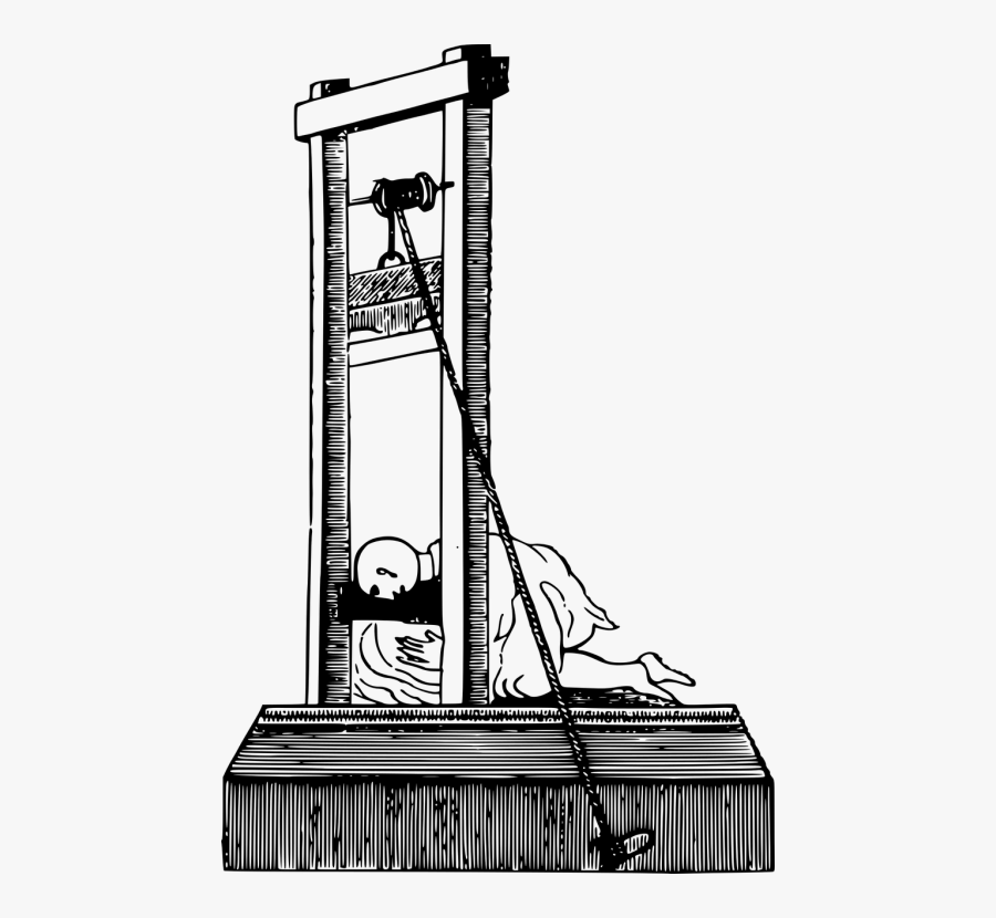 Blade Chop Demonstration - Guillotine Png, Transparent Clipart