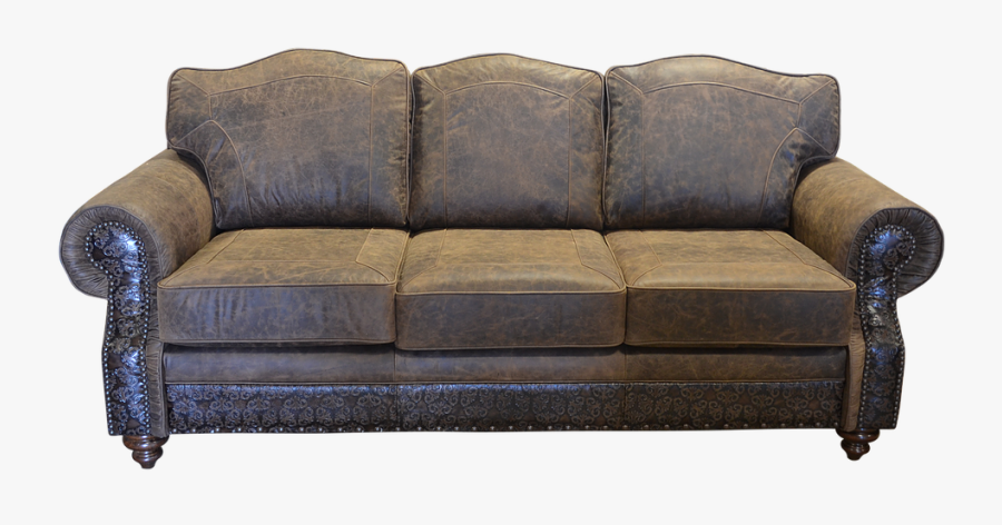Clip Art Sofas Couches Cowboy - Studio Couch, Transparent Clipart