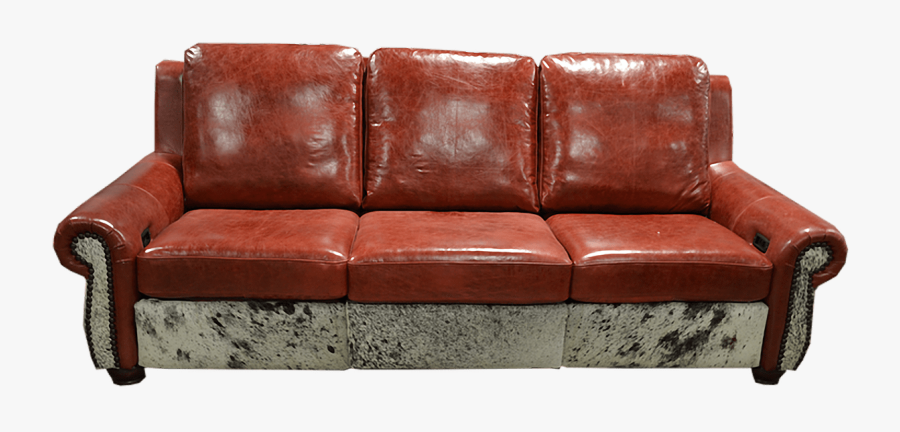 Clip Art Cowhide Couch - Sofa Bed, Transparent Clipart