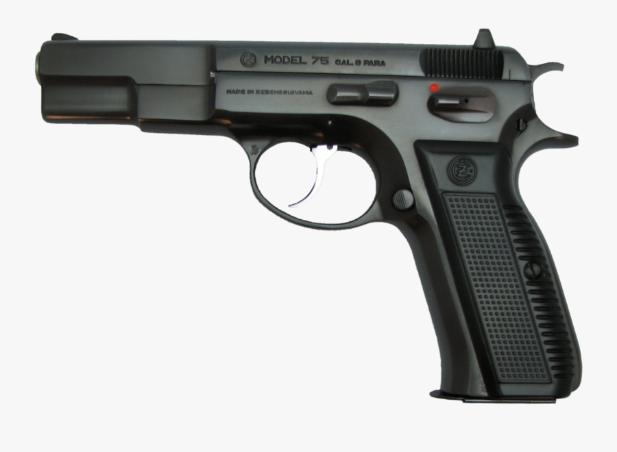 Pistol Thirty Nine Isolated - Cz 75 Png, Transparent Clipart