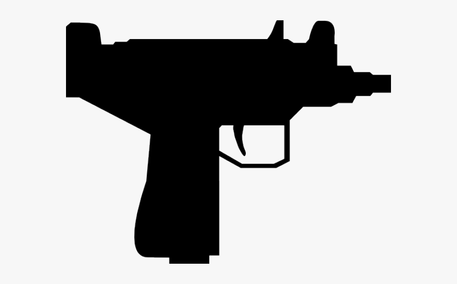 Revolver Cliparts - Gun Silhouette, Transparent Clipart