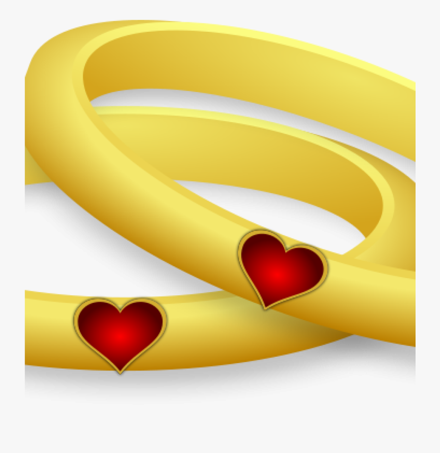 Wedding Ring Clip Art Wedding And Engagement Ring Clipart - รูป การ์ตูน แหวน คู่, Transparent Clipart