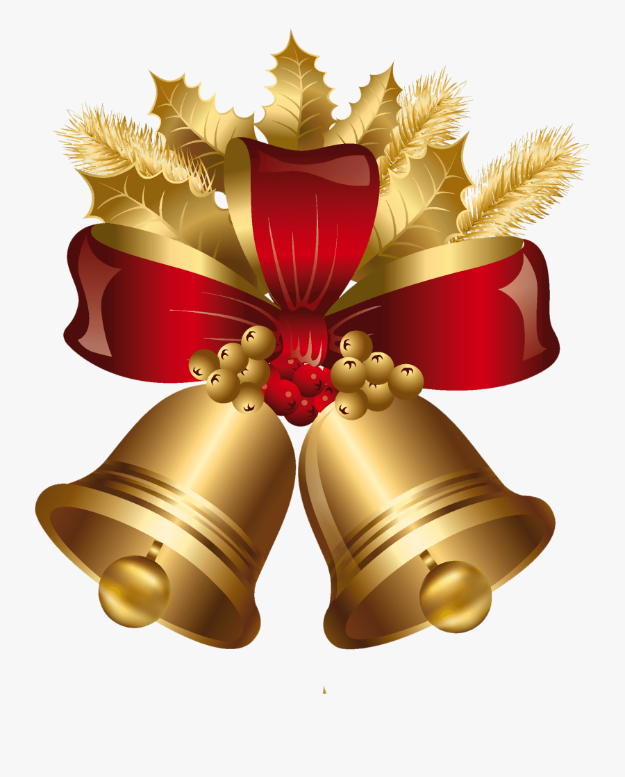 Bells - Merry Christmas Bell Png, Transparent Clipart