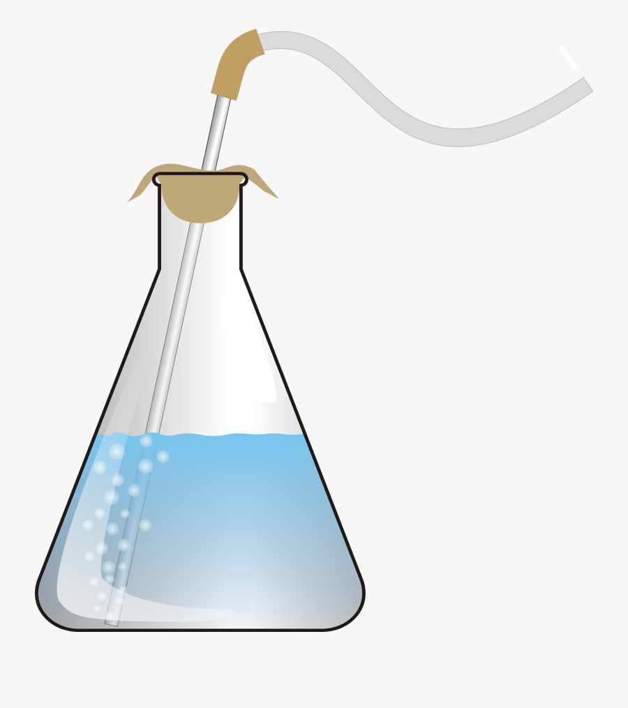 Erlenmeyer Flask Laboratory Flasks - Erlenmeyer Flask Gif, Transparent Clipart