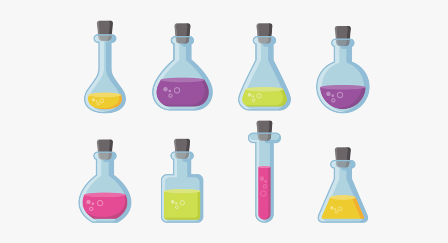 Biology Clipart Erlenmeyer Flask Transparent Background, Transparent Clipart